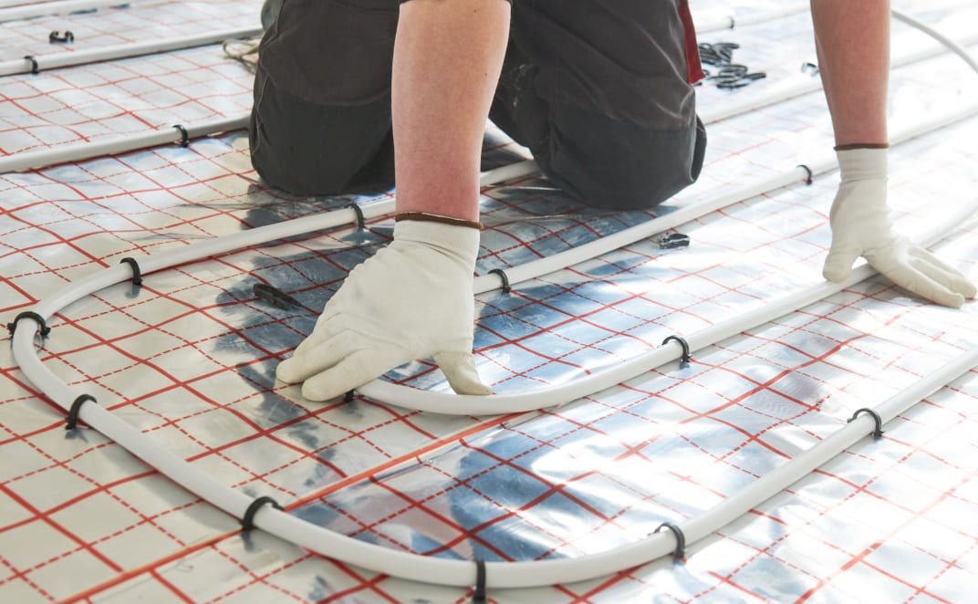 Fußbodenheizung